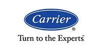 Carrier logo with the tagline “Turn to the Experts.”