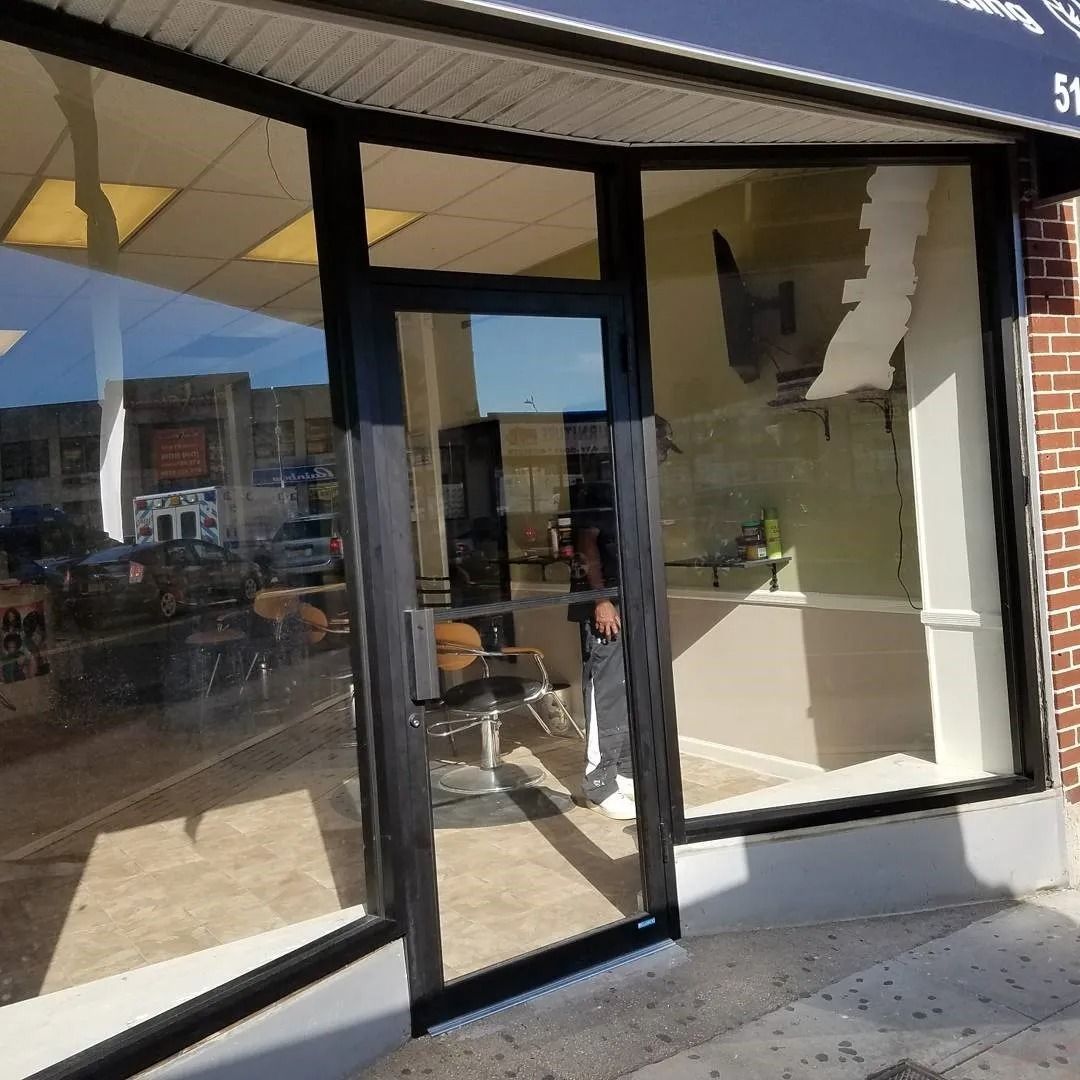 A store front with the number 51 on it