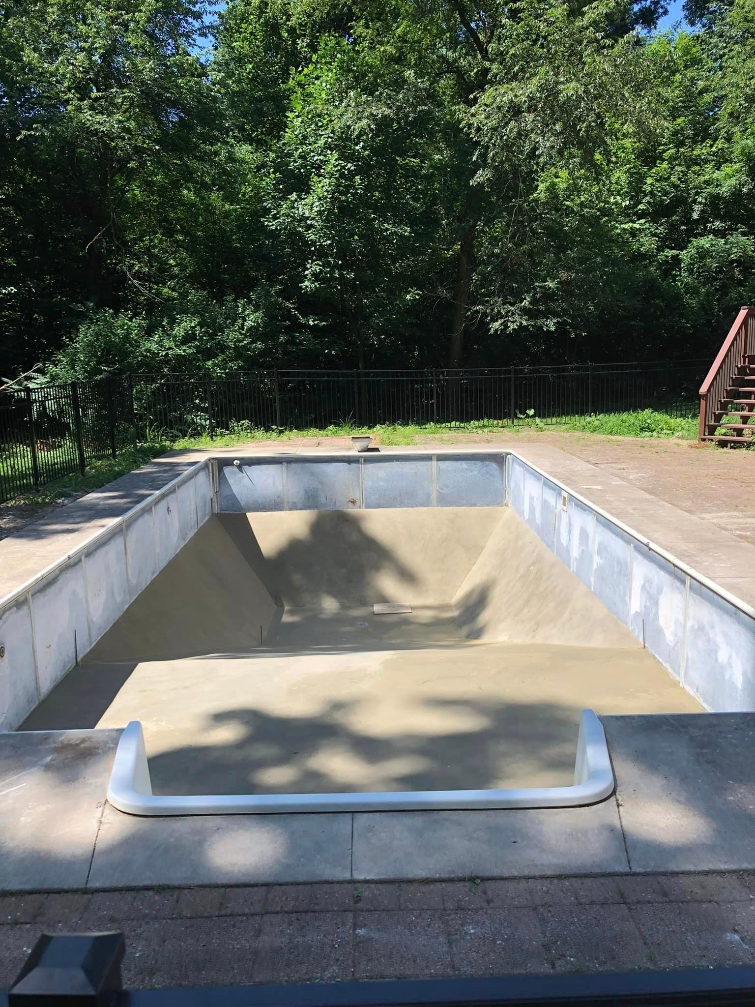 Pool construction