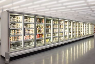Commercial refrigeration unit