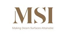 A logo for a company called msi making dream surfaces attainable.