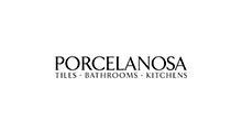The logo for porcelanosa tiles , bathrooms , kitchens.