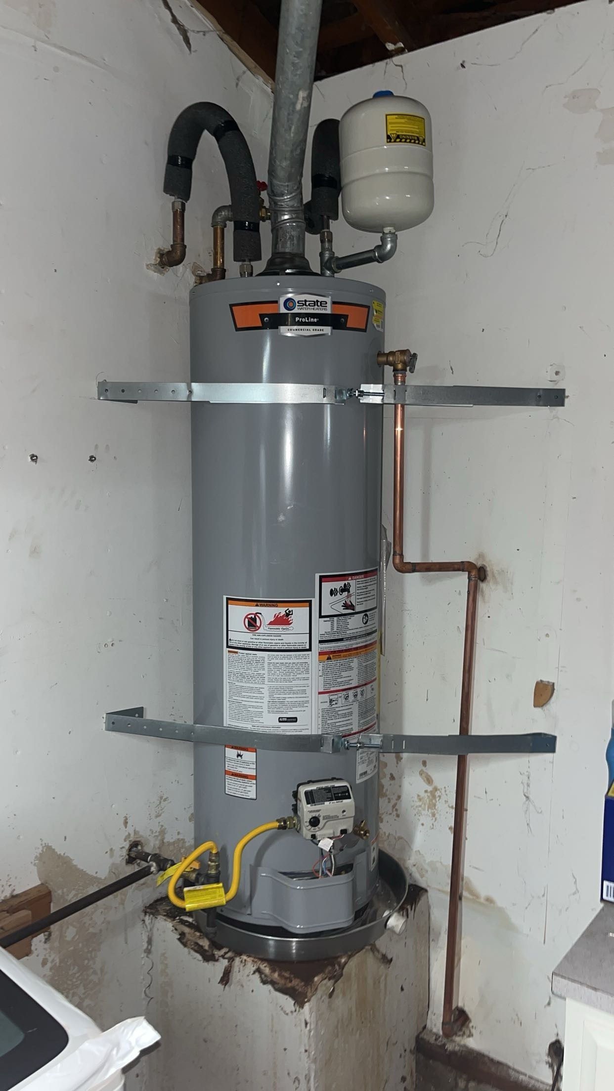 Boiler in basement