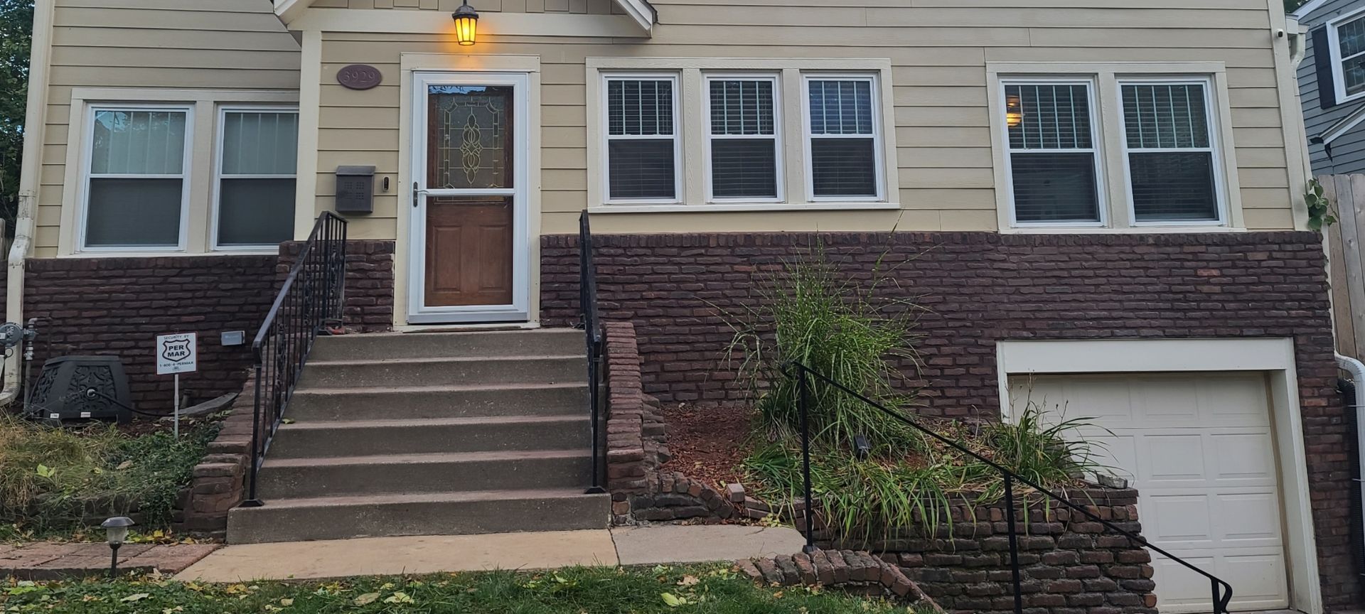 Before brick cleaning