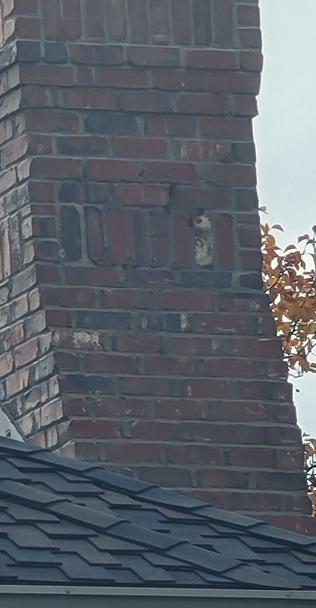 Before chimney repair