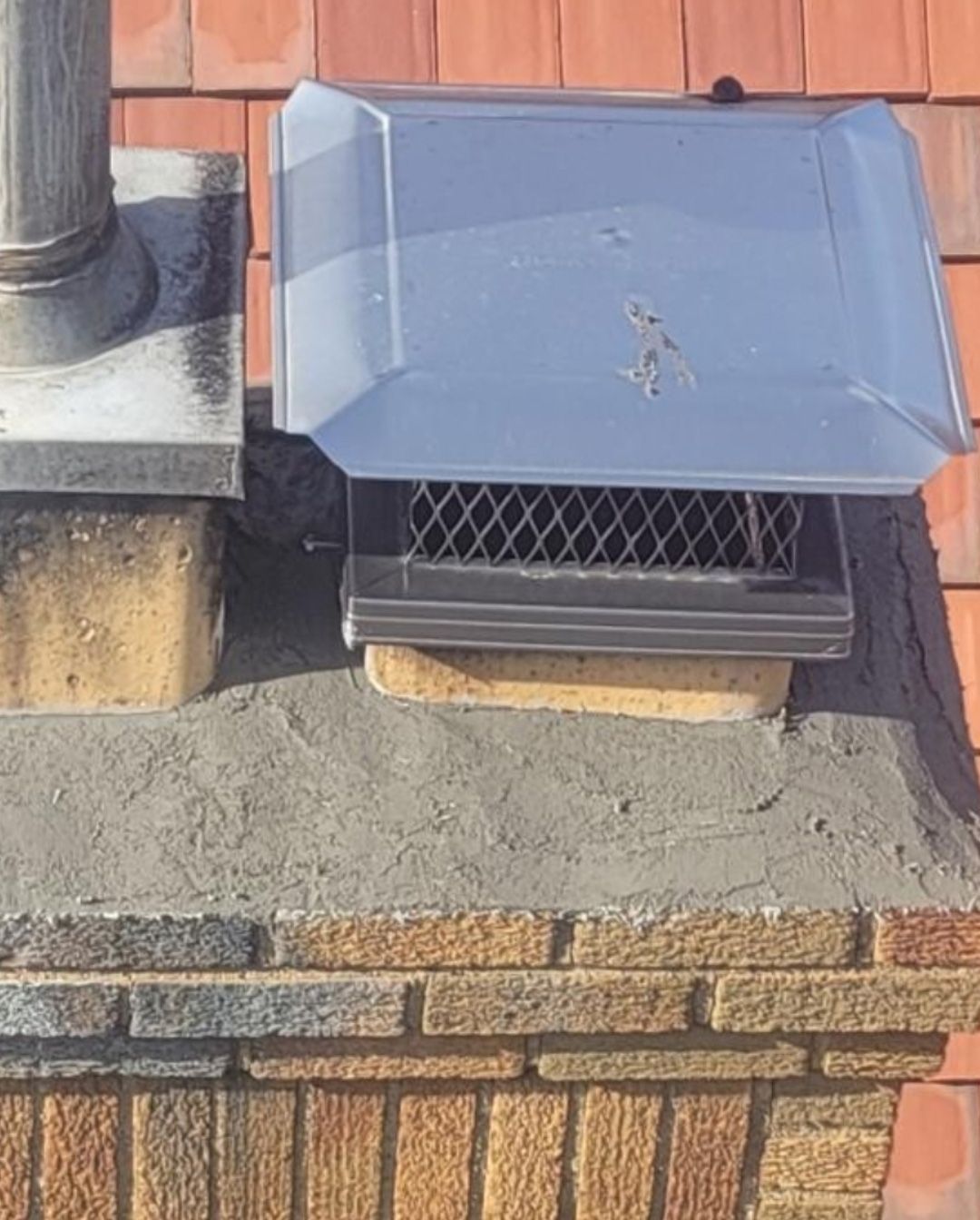 After chimney repair