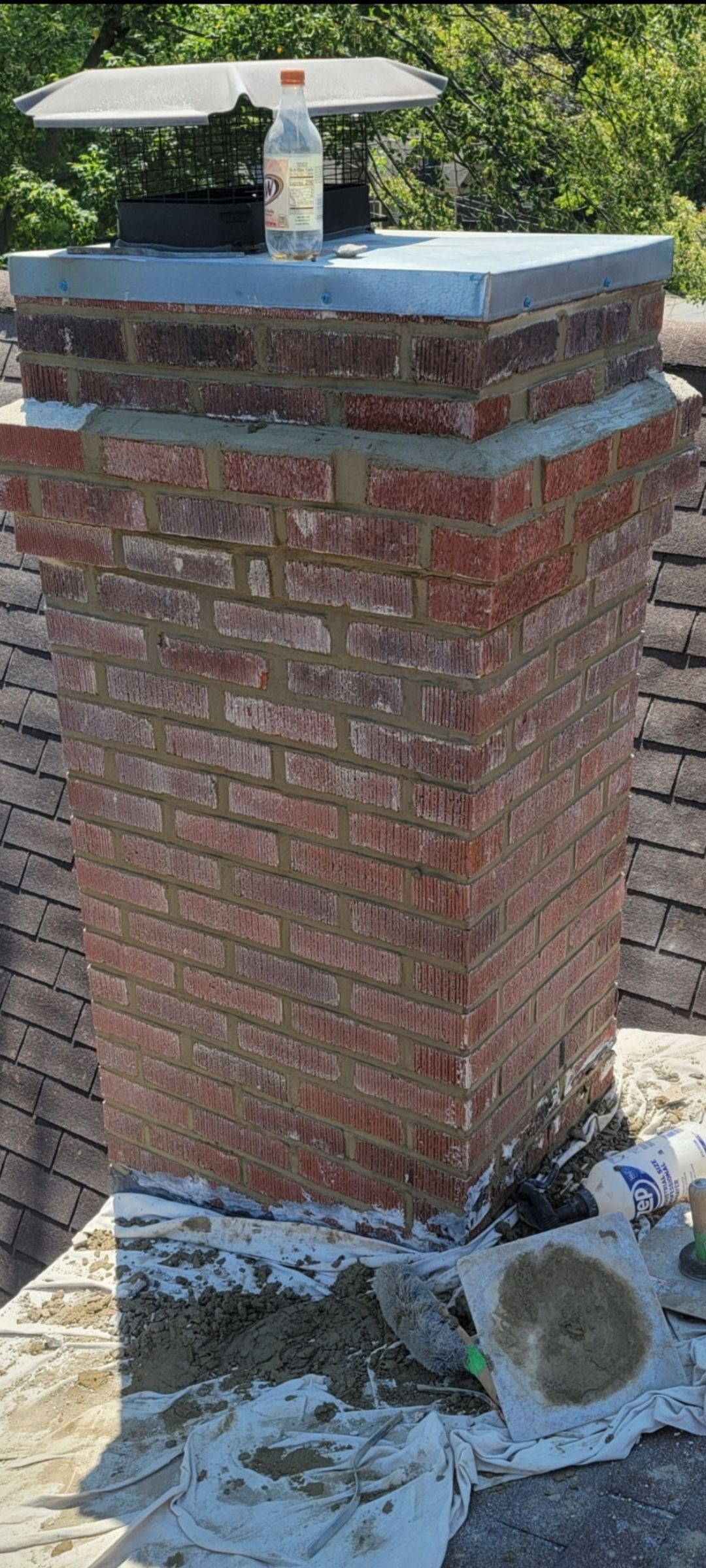 After chimney repair
