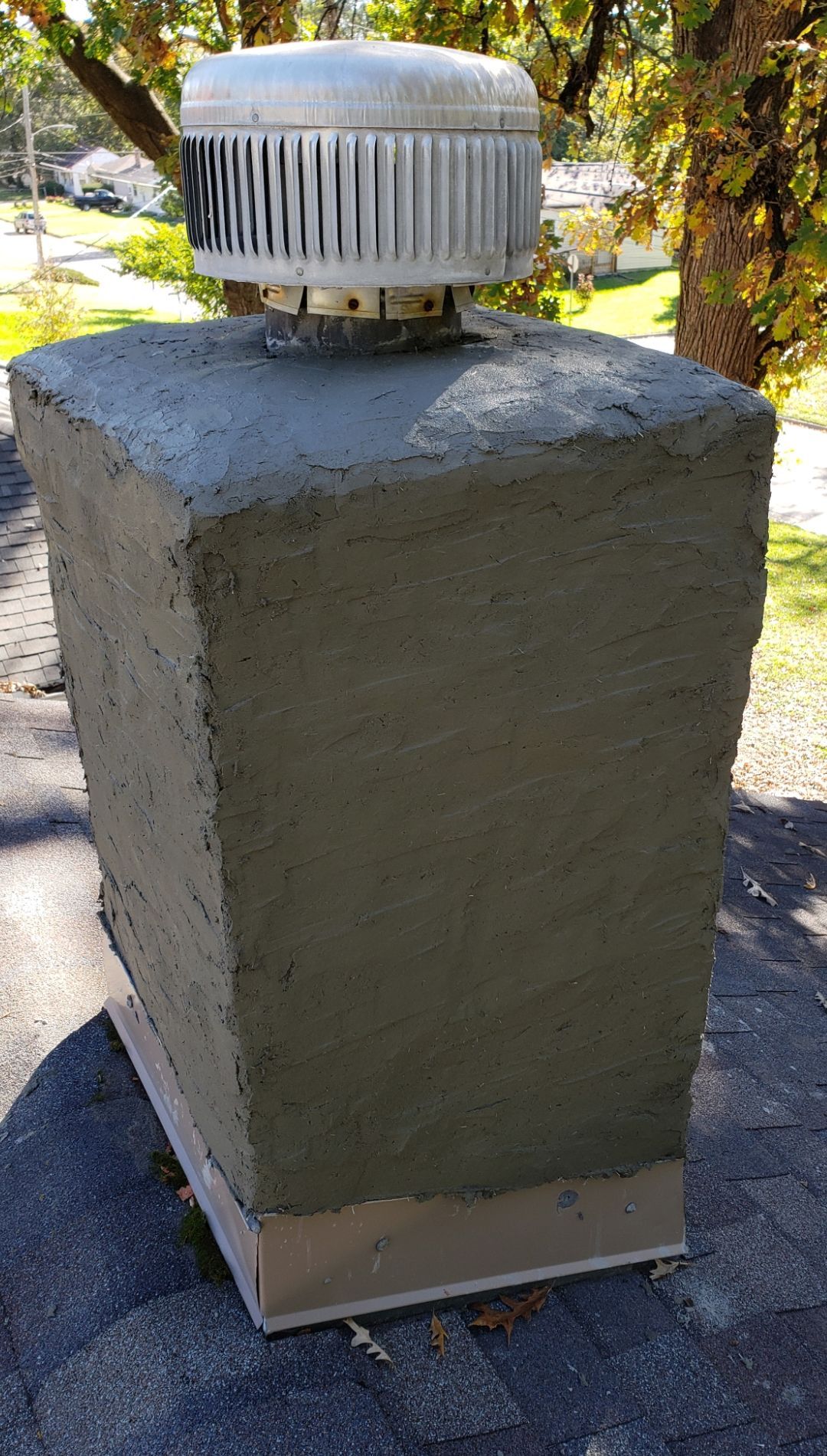 After chimney repair