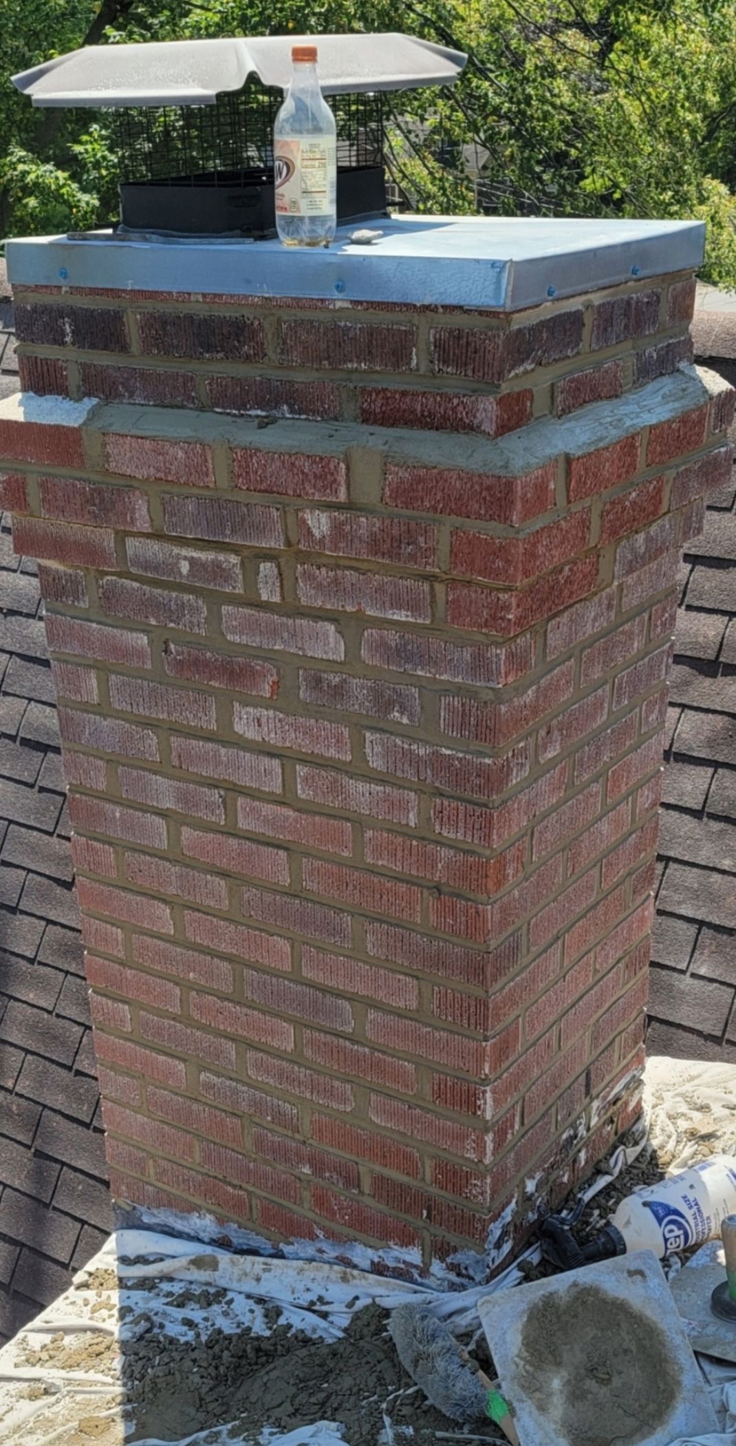 After chimney repair