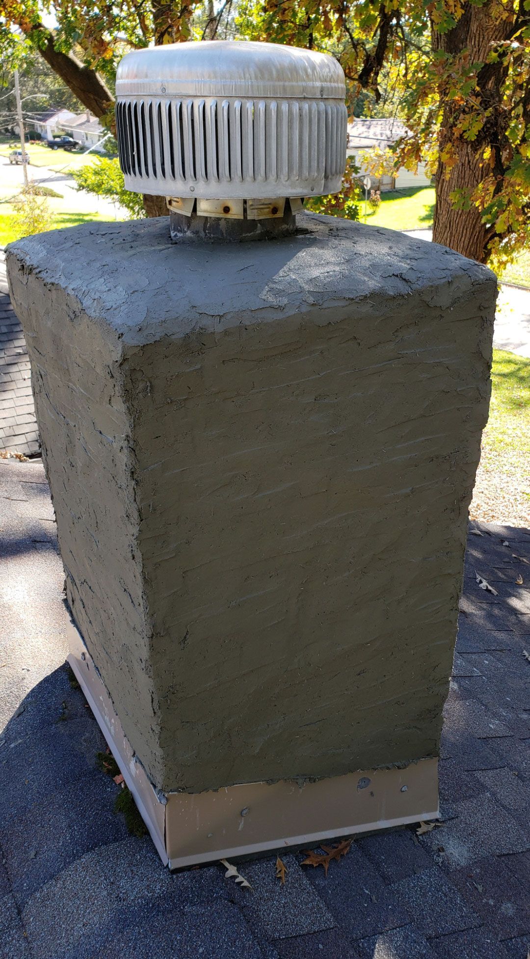 Before chimney repair