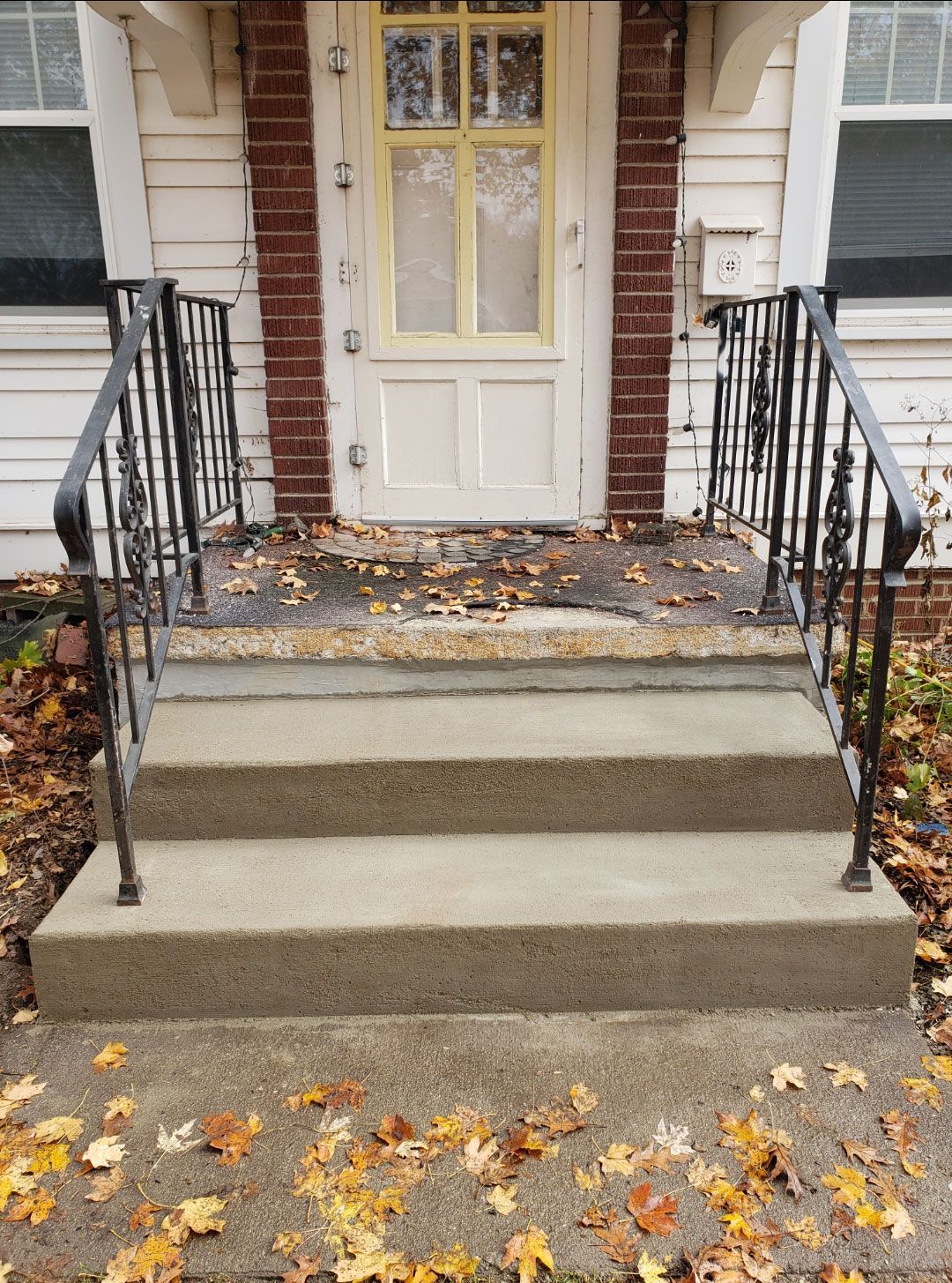 After stair repair