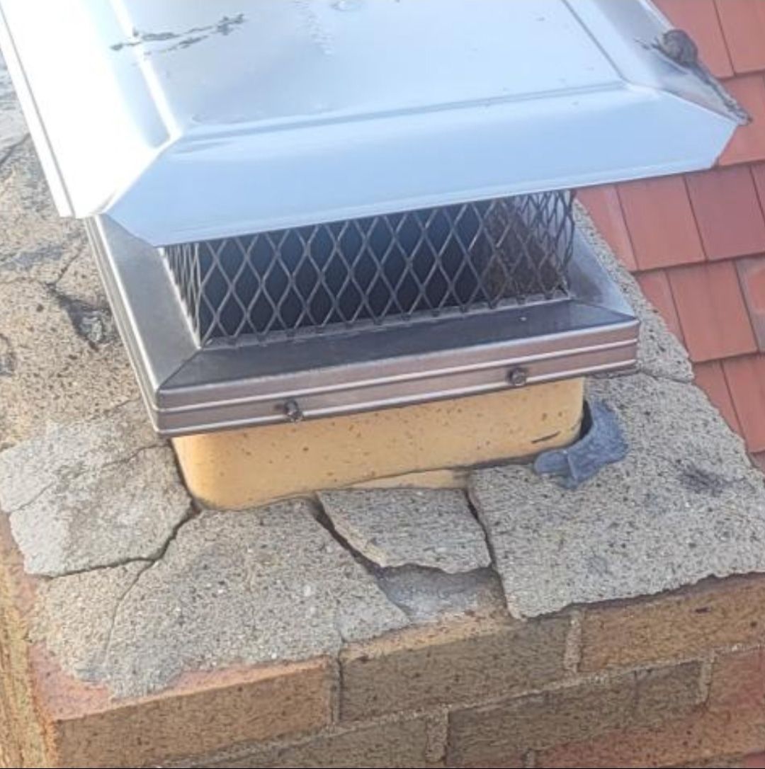 Before chimney repair