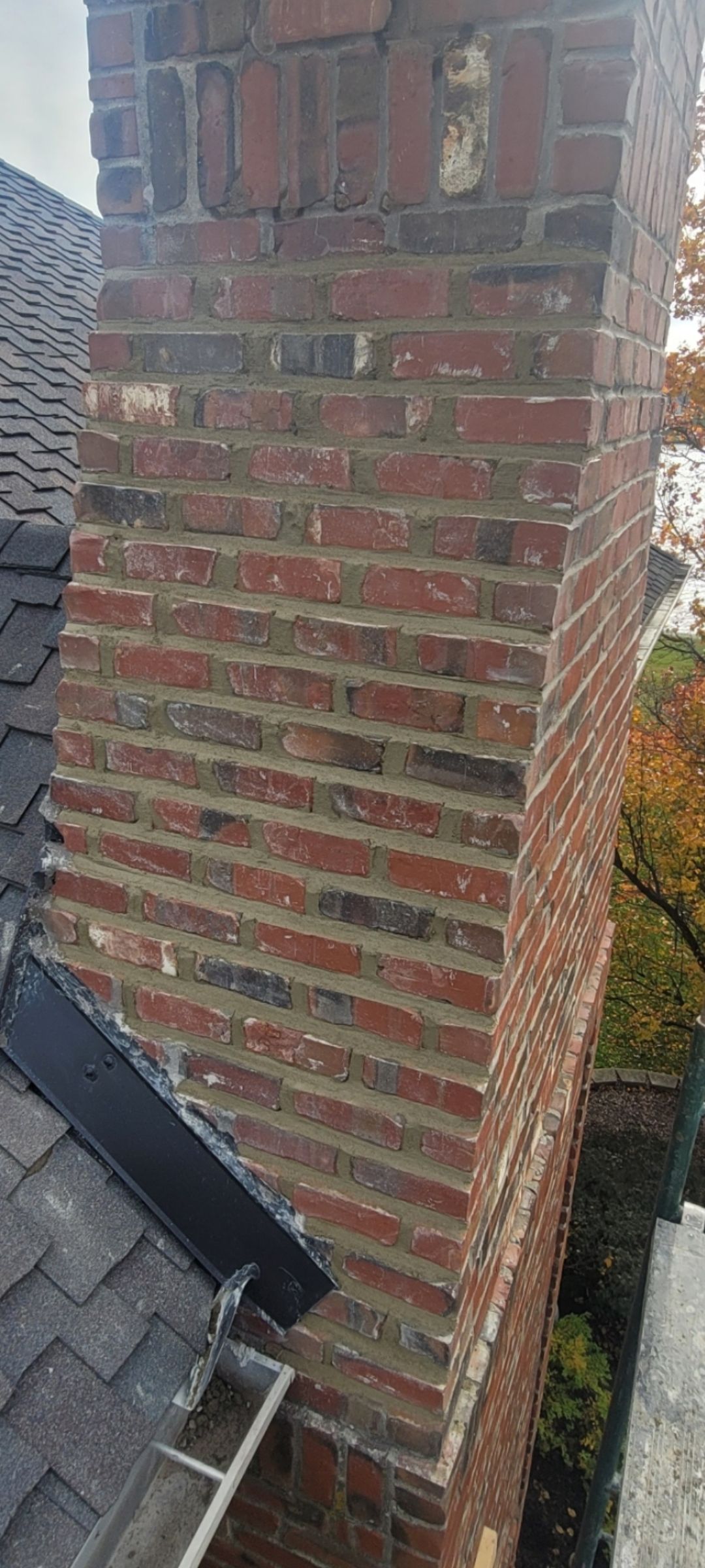 After chimney repair