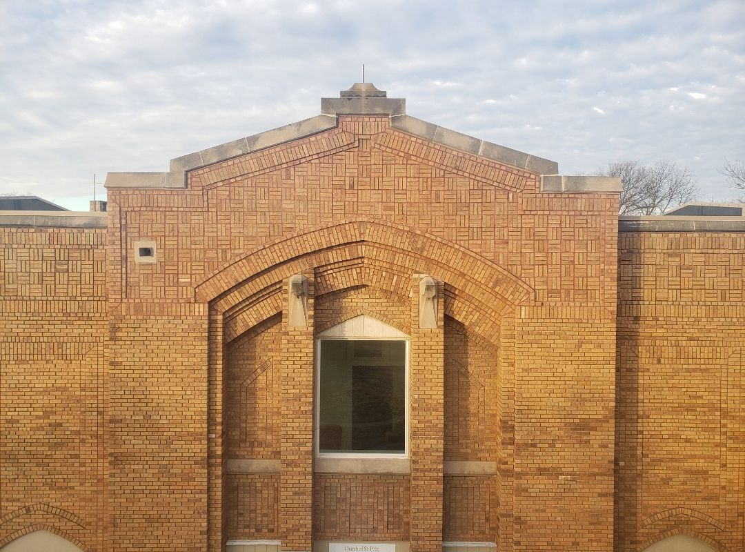 Brick building repair