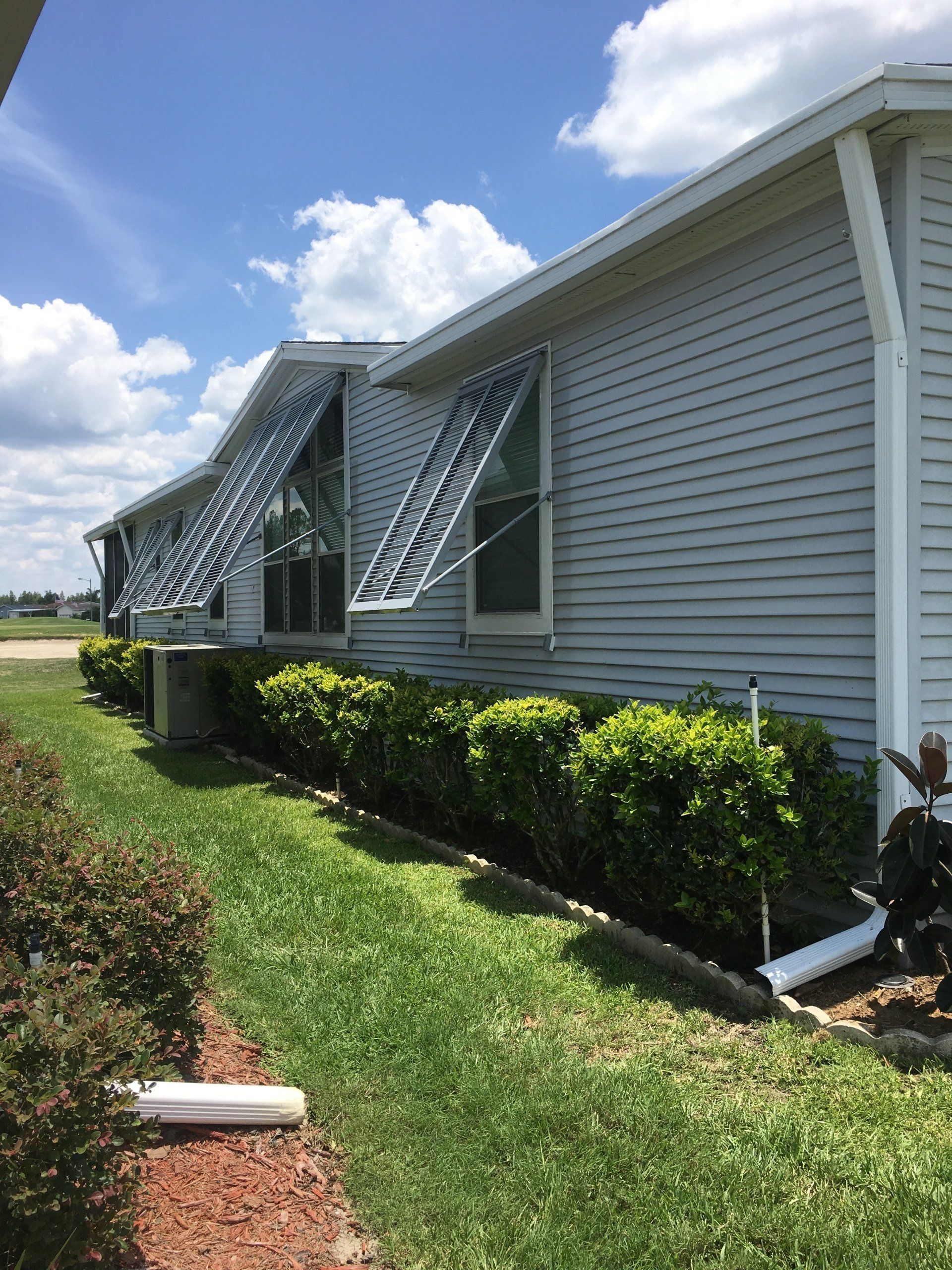 Residential bahama shutters
