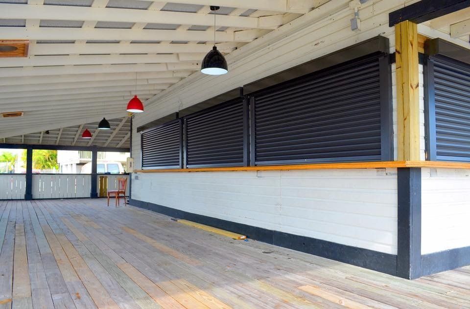 Commercial rolling shutters