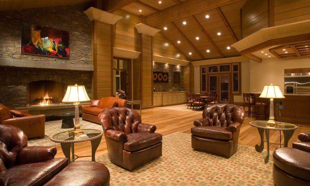 Montana Ranch living room