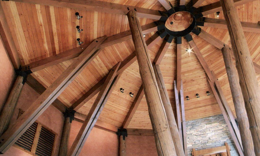 South Fork Lodge ceiling