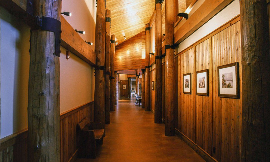 South Fork Lodge hallway