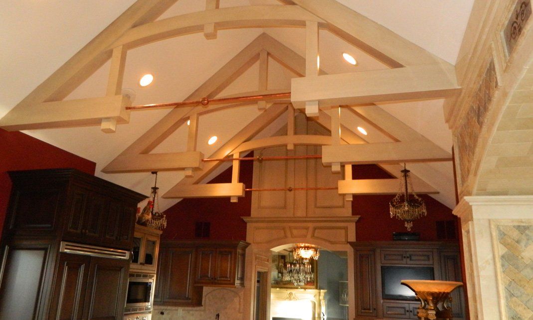 South Fork Residence ceiling