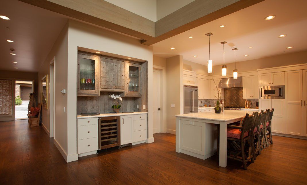 White Clouds kitchen