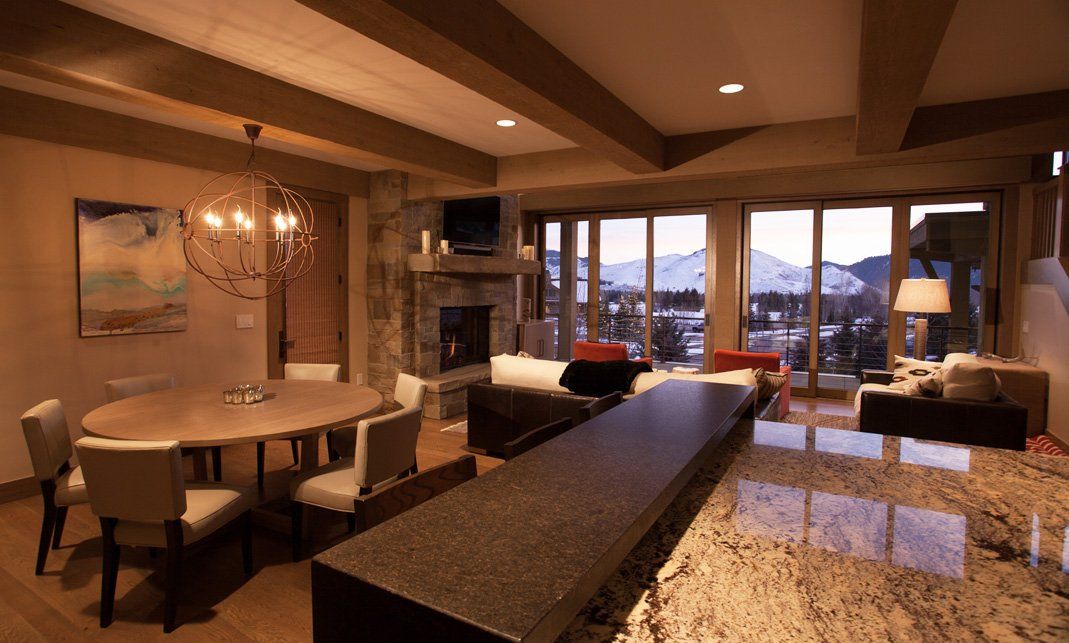 White Clouds dining room