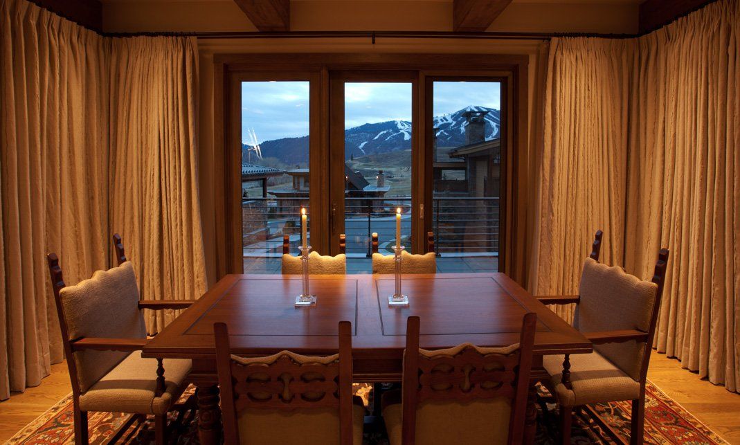 White Clouds dining area