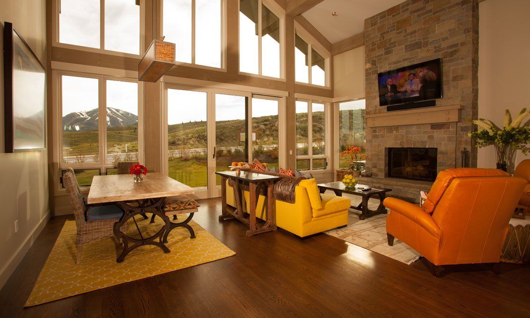 White Clouds living room