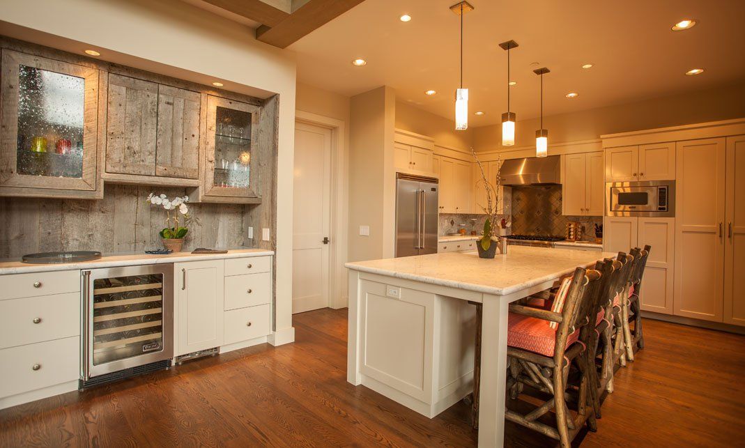 White Clouds home interior