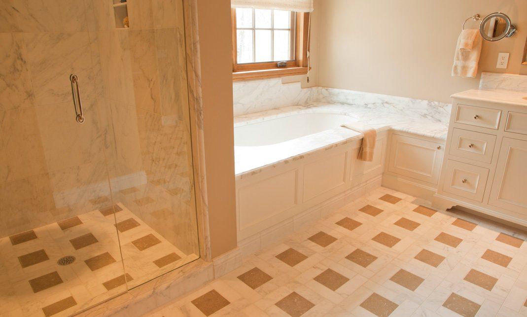 Wood River Residence bathroom