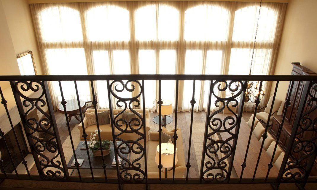 Wood River Residence railing