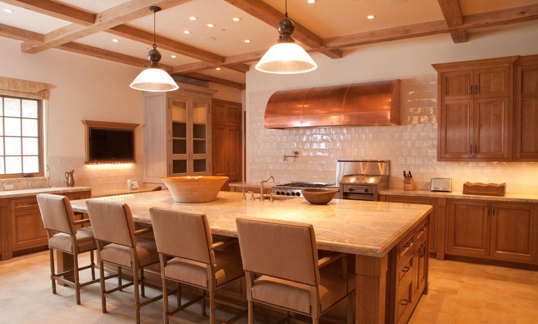 Wood River Residence kitchen