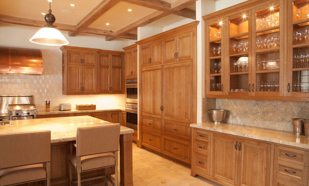 Wood River Residence kitchen