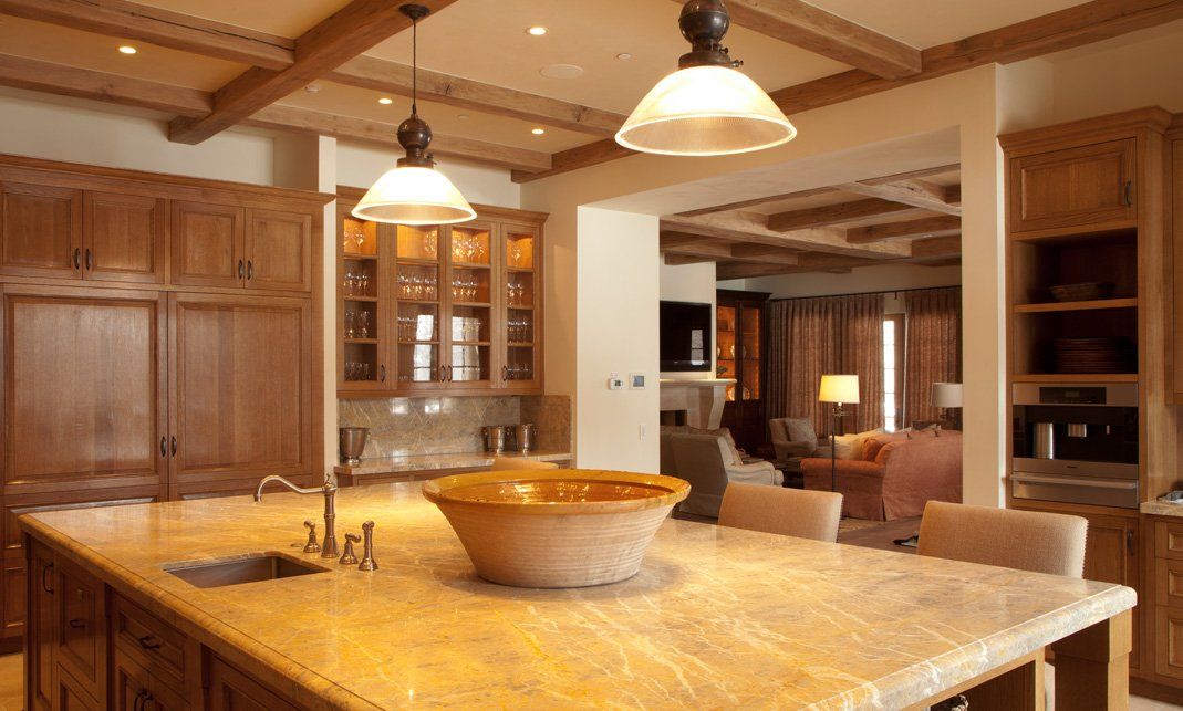 Wood River Residence kitchen