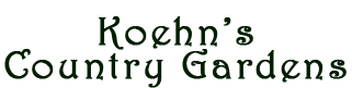 Koehn's Country Gardens - Logo