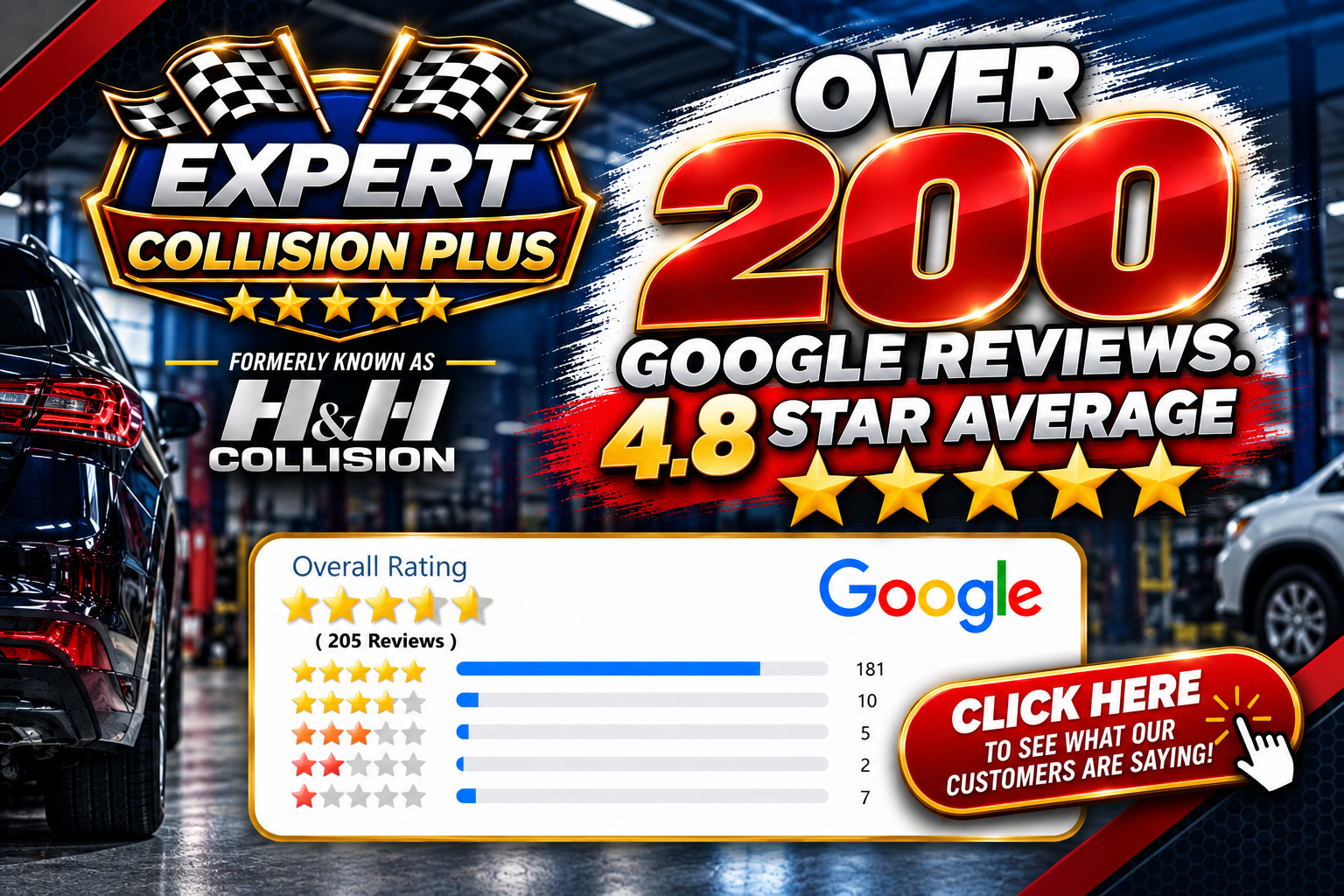 Expert Collision Plus Google Reviews