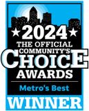 2024 the Official Community's Choice Awards Metro's Best Winner