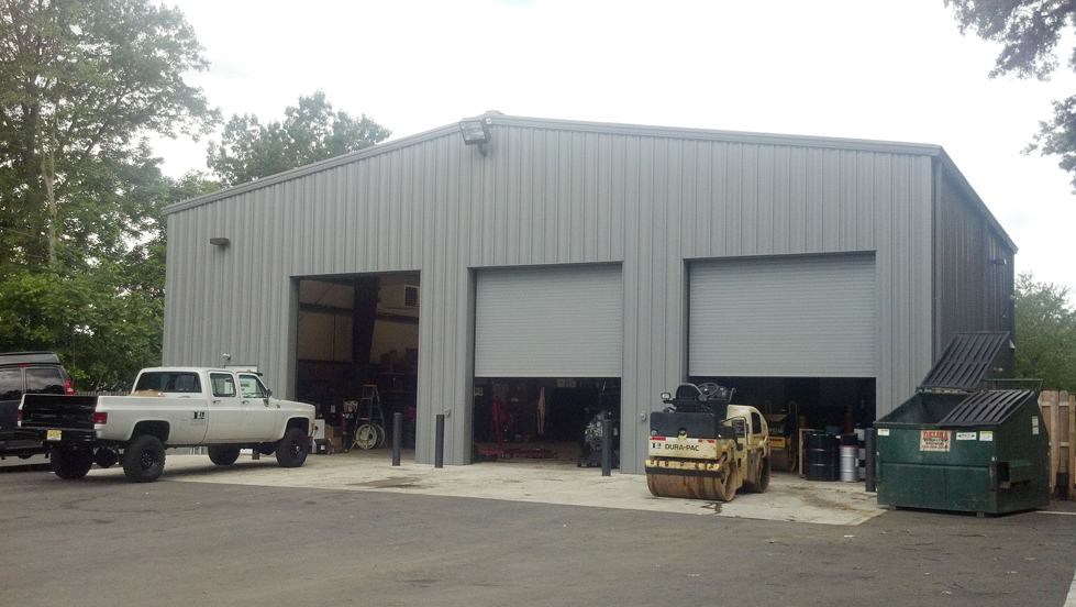 Engineered steel building