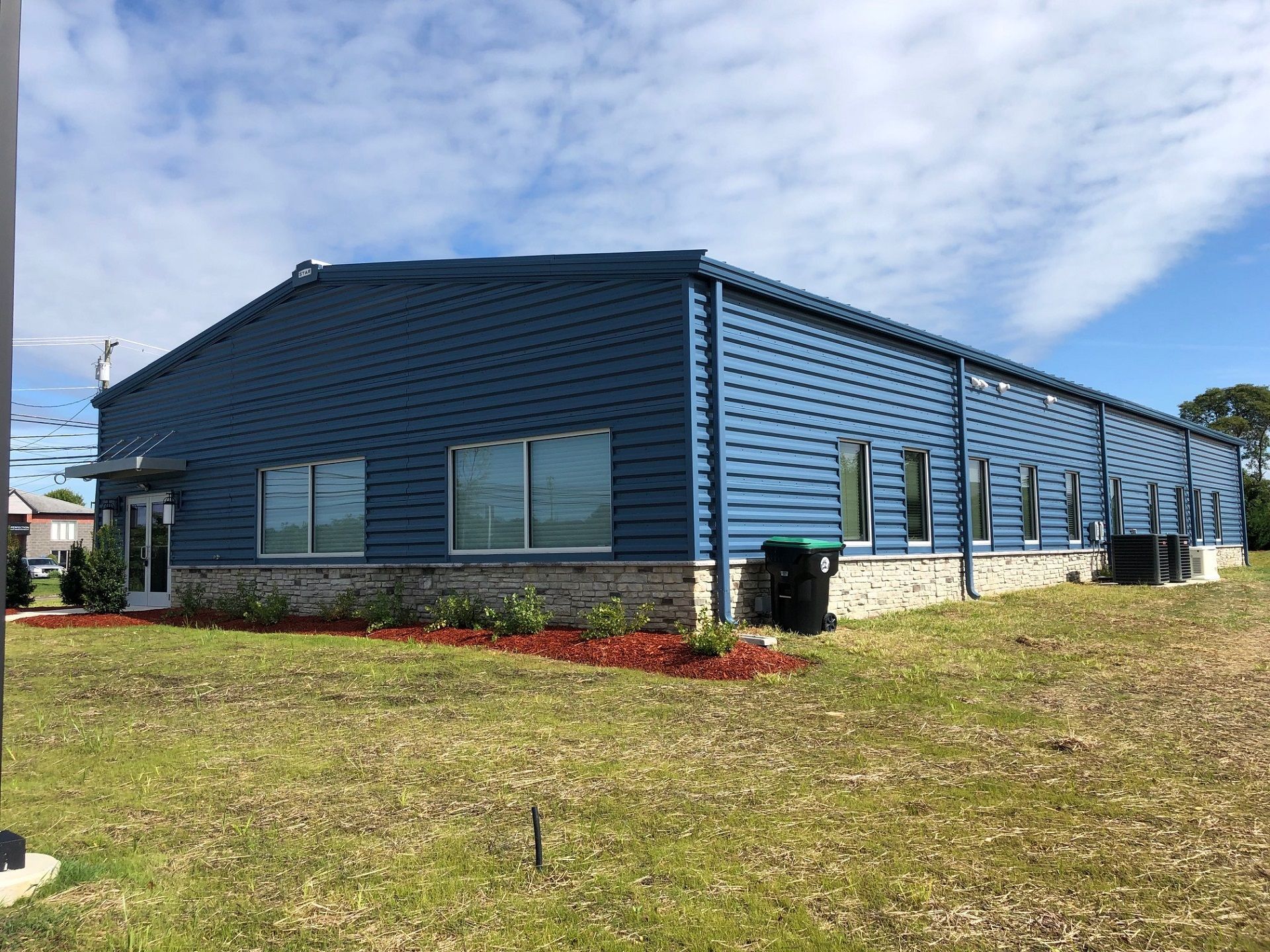 Engineered steel building