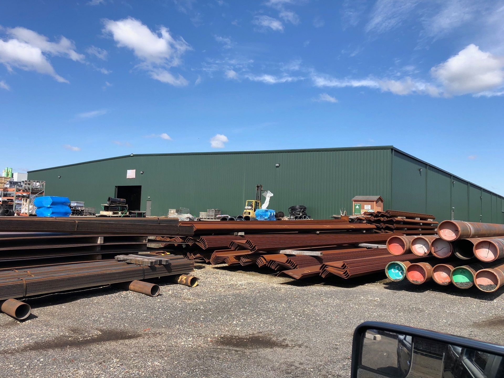 Engineered steel building