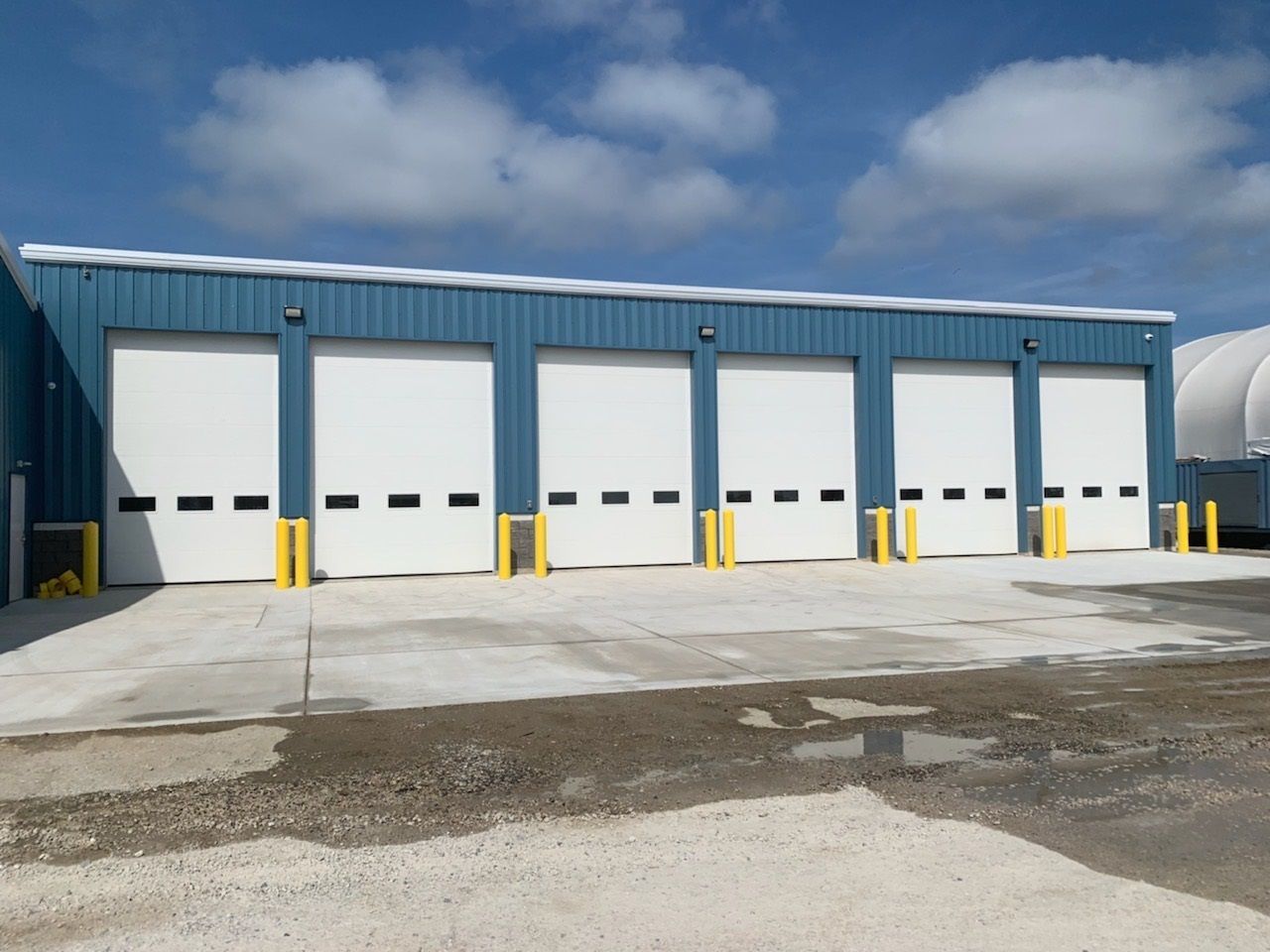 Engineered steel building