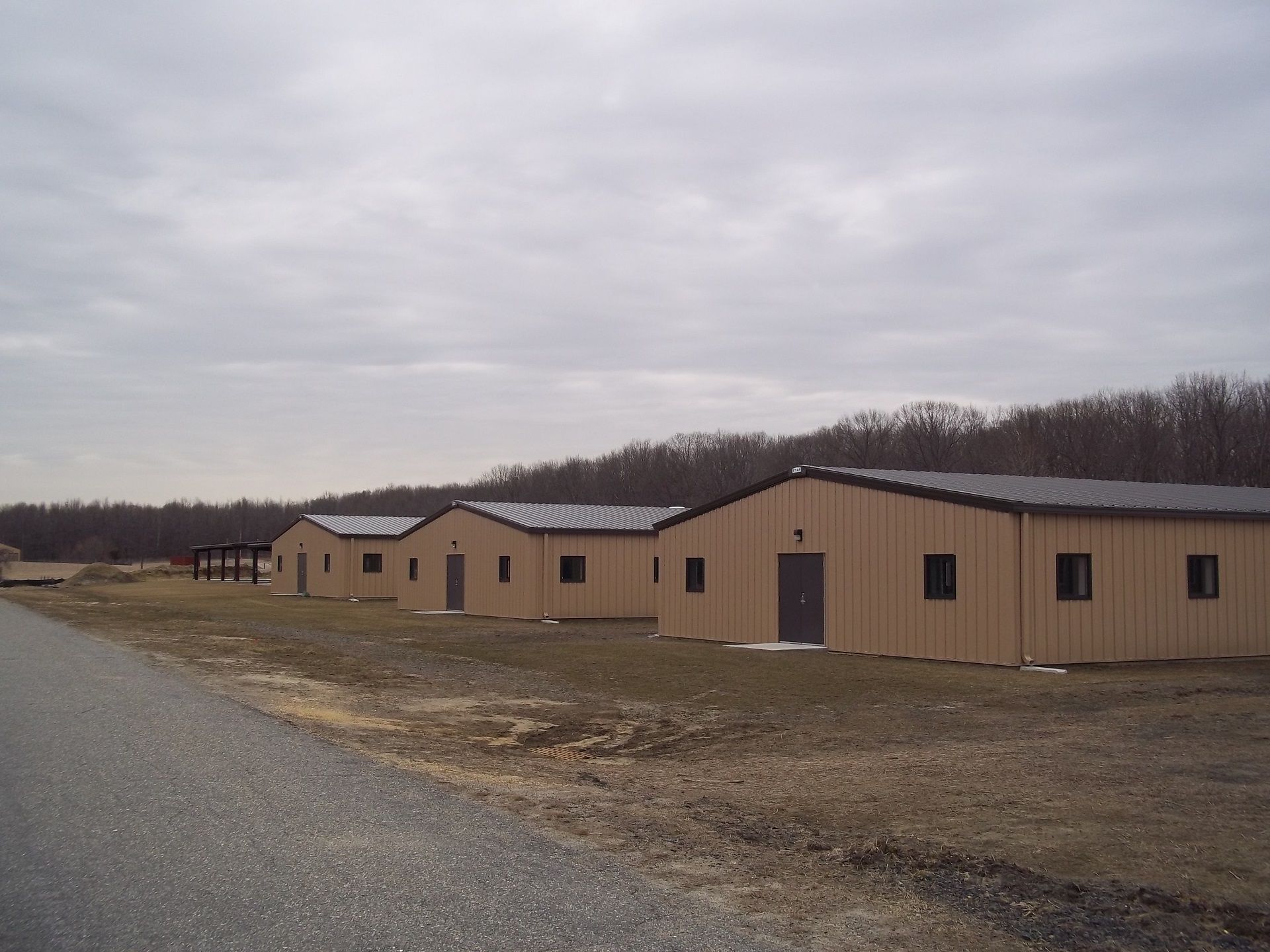 Engineered steel building