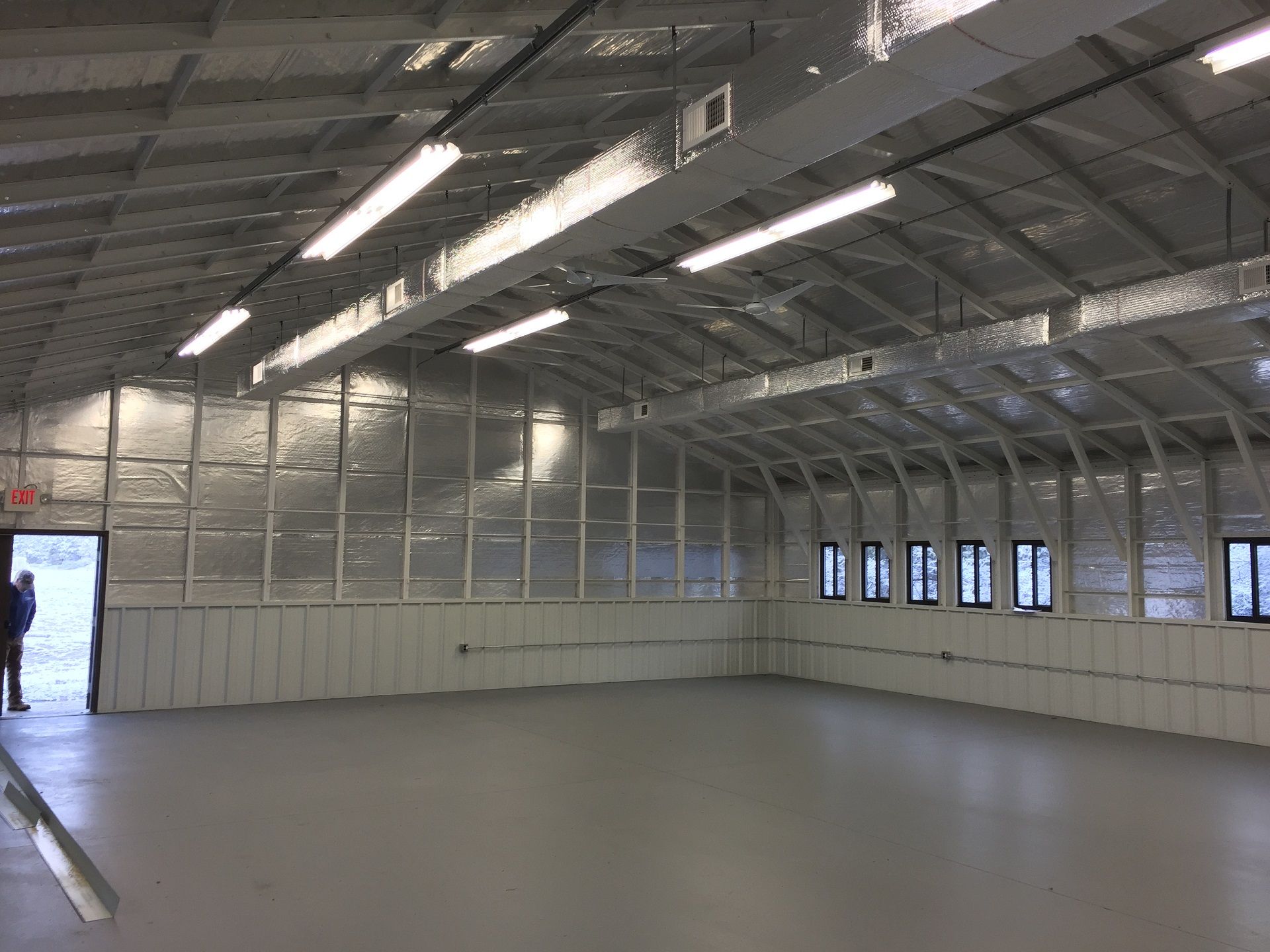 Engineered steel building