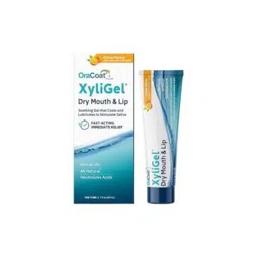 Xyligel dry mouth and lip is a toothpaste that doesn't contain fluoride.