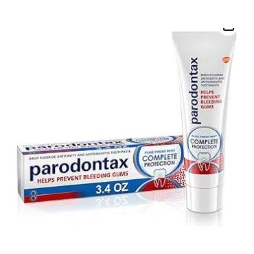 It is a toothpaste that helps prevent bleeding gums.