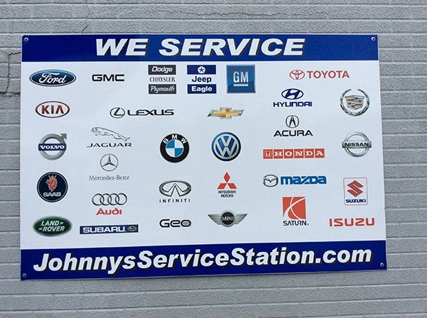 Johnny's Service Station Servicing brands
