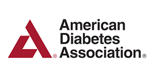 The logo for the american diabetes association has a red triangle on it.