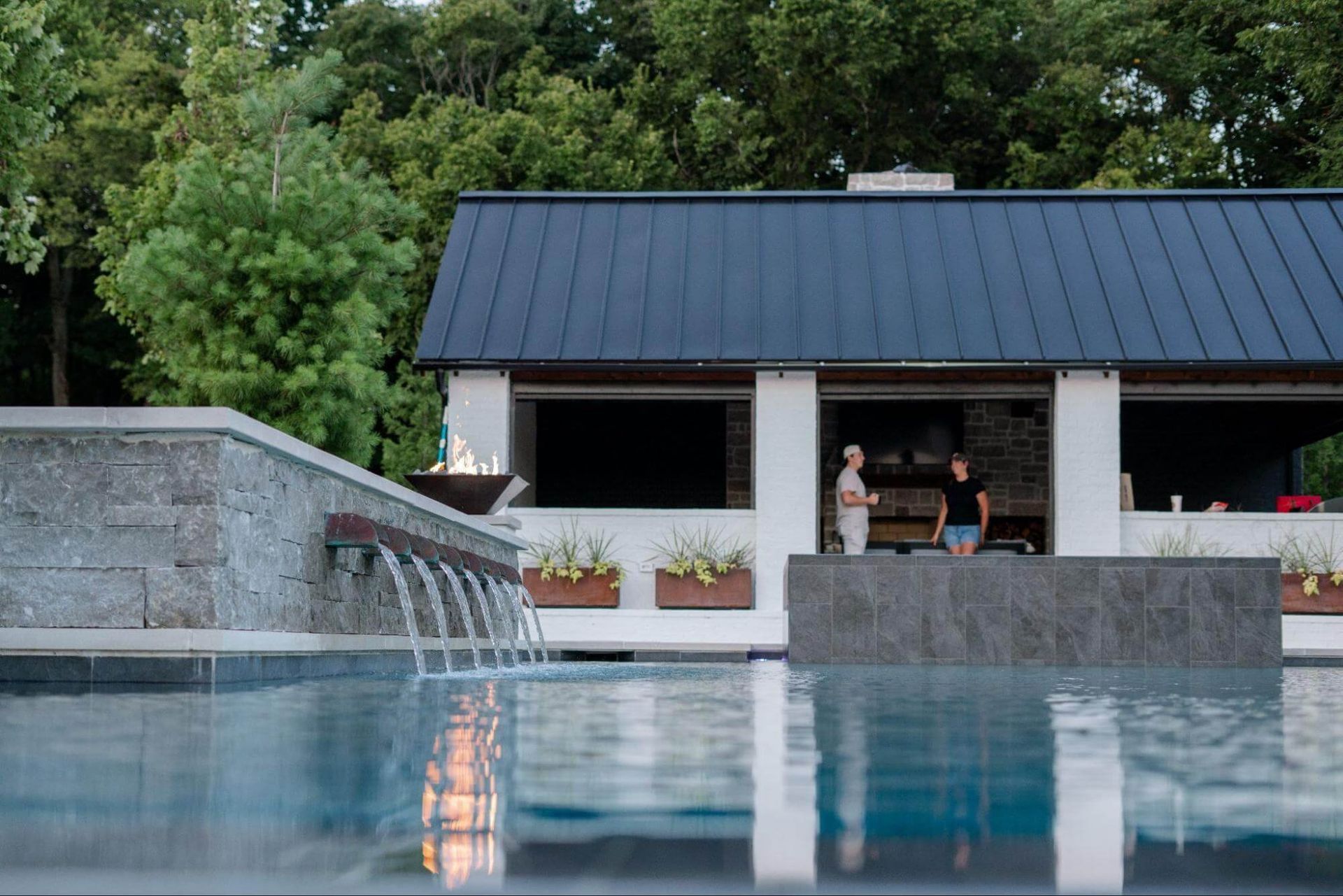 Finished project:  Photo credit: Watermark Pools