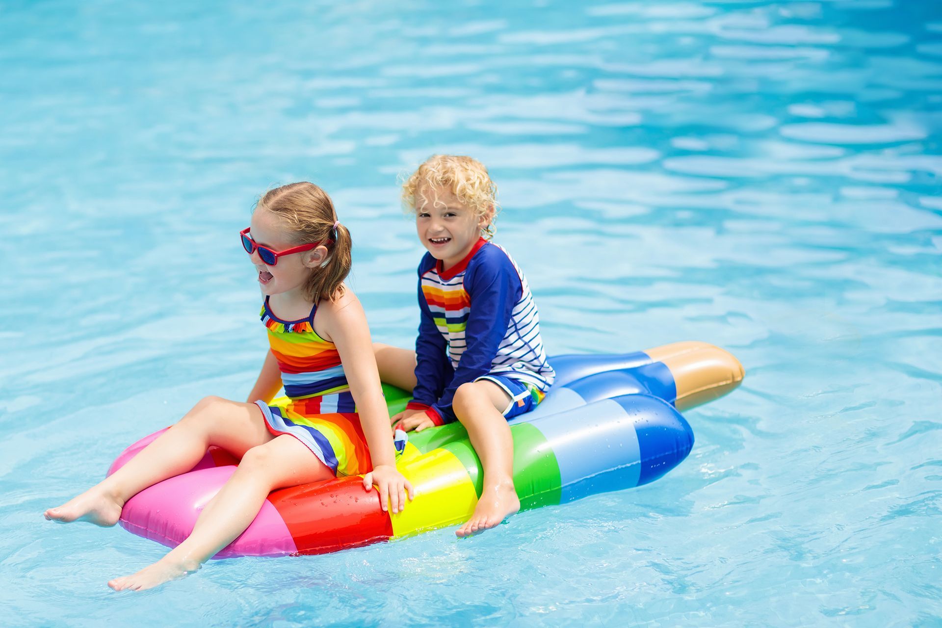 Preschool swimming activities
