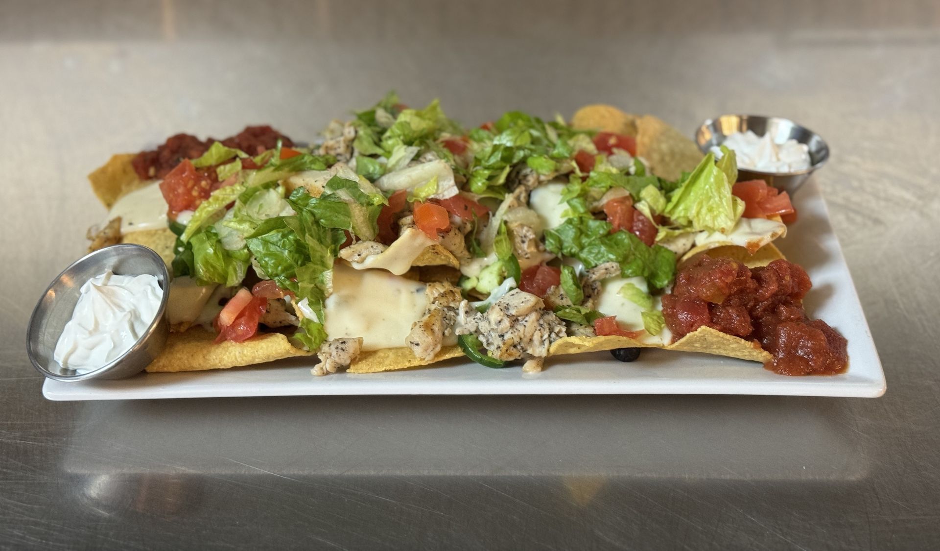 A meatlover pizza from southside pizza & pub